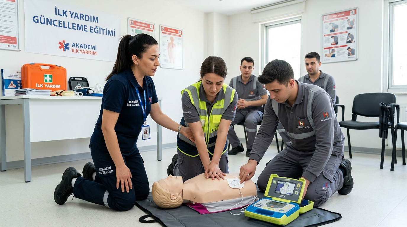 OED Otomatik Harici Defibrilatör Eğitimi